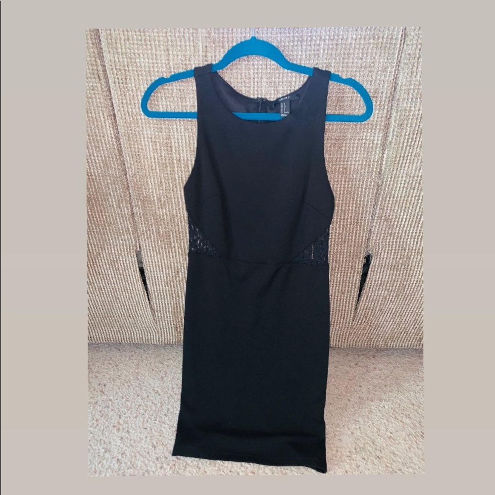 Mini black dress size small